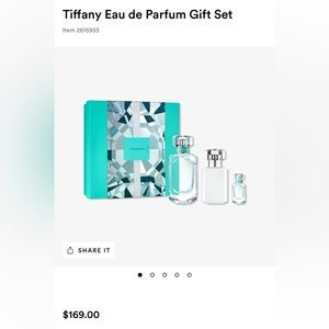 Tiffany & Co Eau de Parfum set